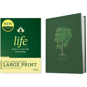NLT Life Application Study Bible, Third Edition, Large Print (Red Letter, Hardco